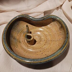 Art Pottery Flower Frog